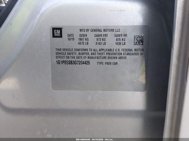 CHEVROLET CRUZE LIMITED 1LT AUTO - 9