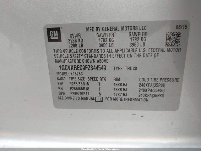 CHEVROLET SILVERADO 1500 2LT - 9