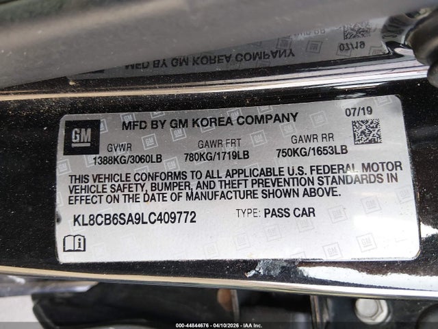 CHEVROLET SPARK FWD LS AUTOMATIC - 9