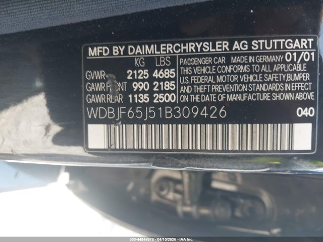 MERCEDES-BENZ E-CLASS - 9