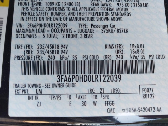 FORD FUSION SE - 9