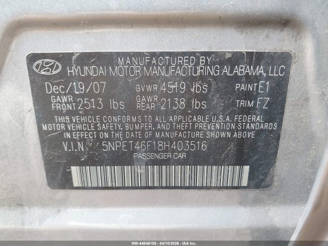 HYUNDAI SONATA GLS V6 - 9