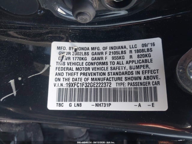 HONDA CIVIC EX-T - 9