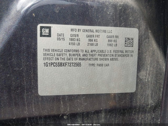 CHEVROLET CRUZE 1LT AUTO - 9