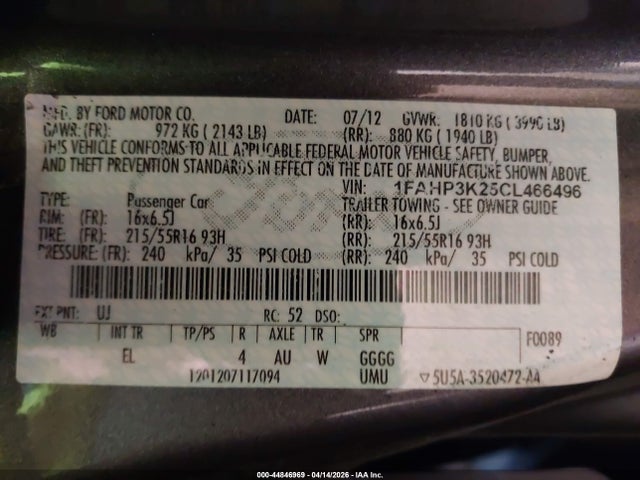 FORD FOCUS SE - 9
