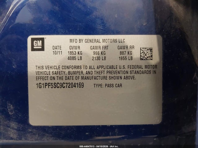 CHEVROLET CRUZE 1LT - 9