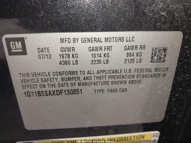 CHEVROLET MALIBU 1LS - 9