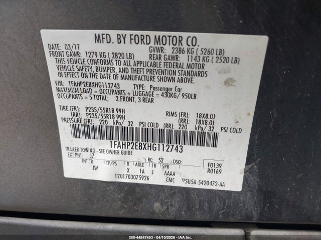 FORD TAURUS SEL - 9