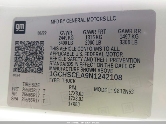 CHEVROLET COLORADO 2WD LONG BOX LT - 9