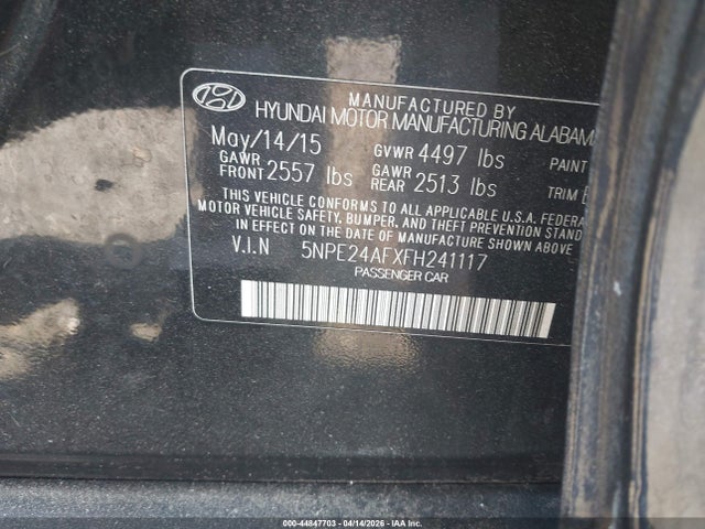 HYUNDAI SONATA SE - 9