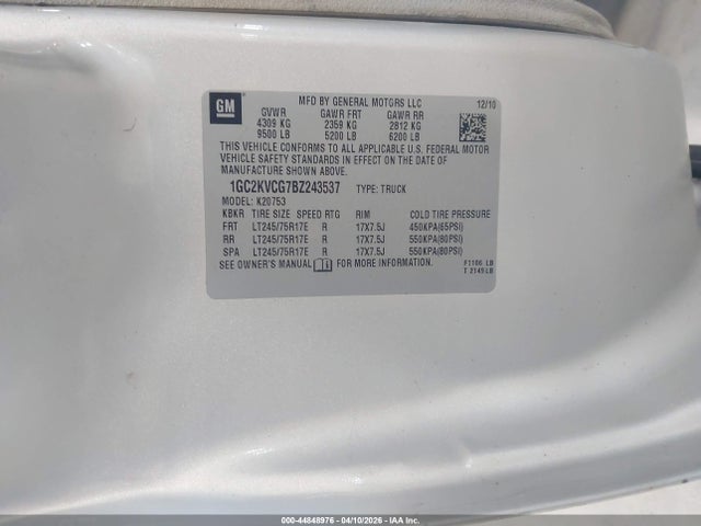 CHEVROLET SILVERADO 2500HD WORK TRUCK - 9