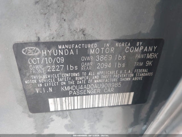 HYUNDAI ELANTRA GLS - 9