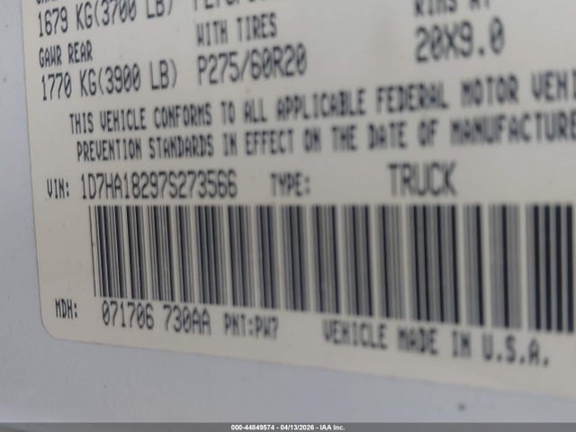 DODGE RAM 1500 SLT - 9