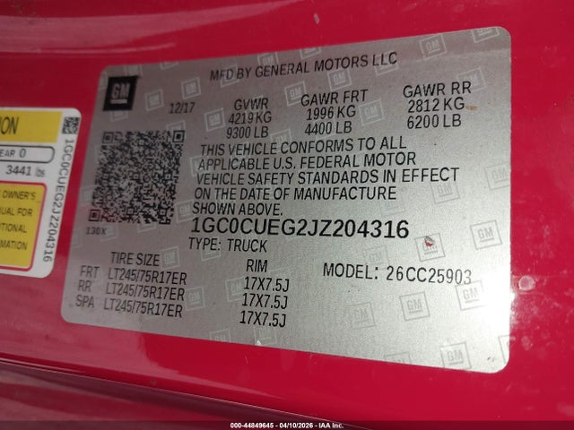 CHEVROLET SILVERADO 2500HD WT - 9