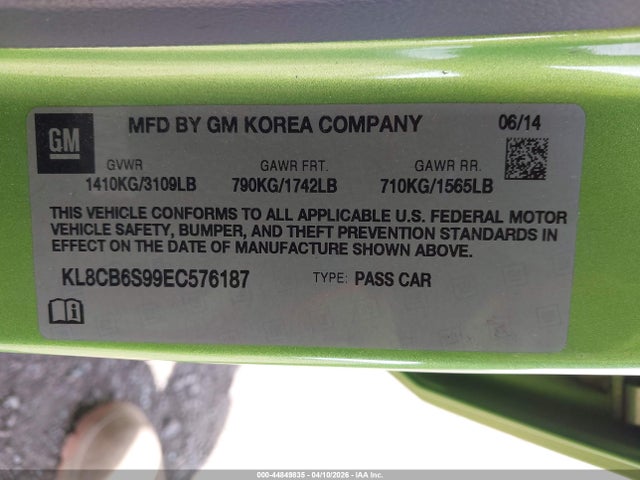 CHEVROLET SPARK LS AUTO - 9