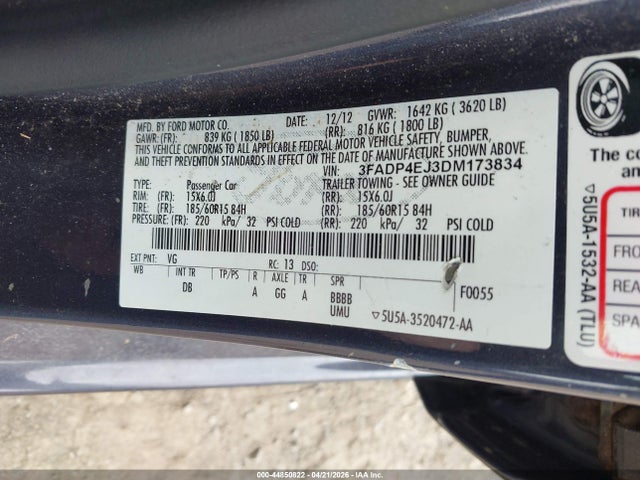 FORD FIESTA SE - 9