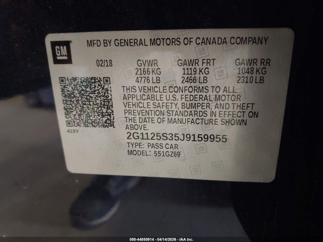 CHEVROLET IMPALA 2LZ - 9