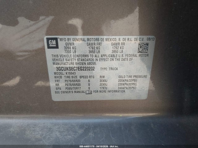 CHEVROLET SILVERADO 1500 2LZ - 9