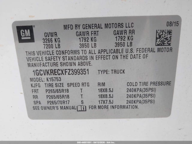 CHEVROLET SILVERADO 1500 1LT - 9