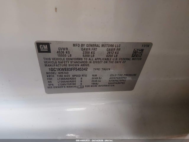 CHEVROLET SILVERADO 2500HD LTZ - 9