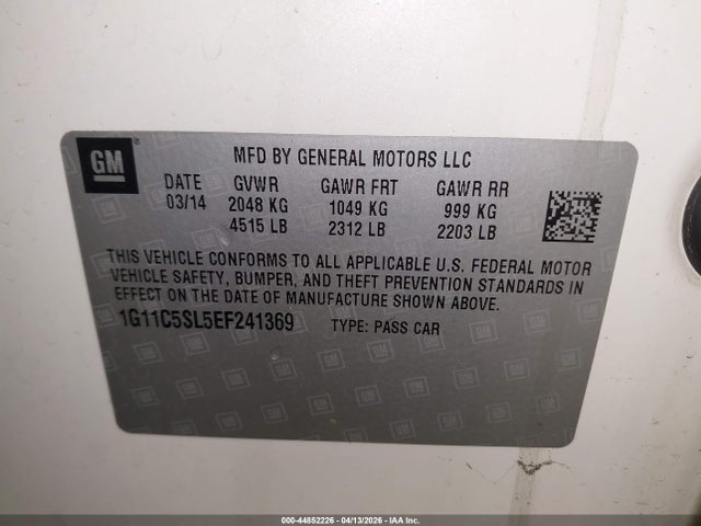 CHEVROLET MALIBU 1LT - 9