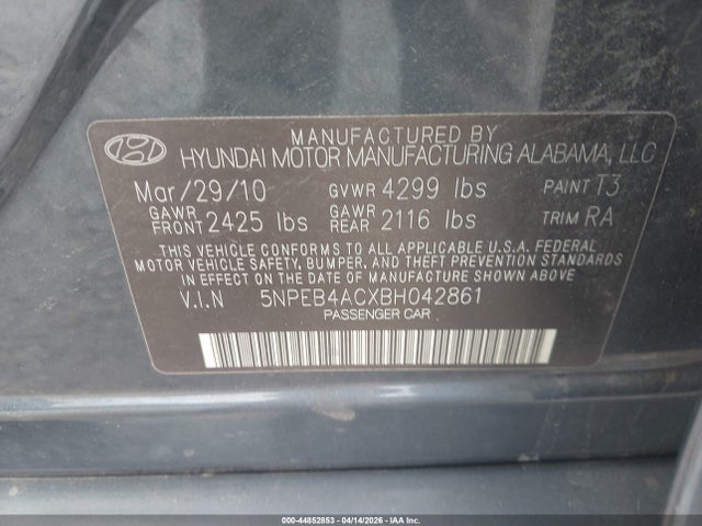 HYUNDAI SONATA GLS - 9