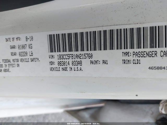 DODGE AVENGER R/T - 9