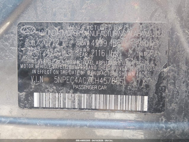 HYUNDAI SONATA LIMITED - 9