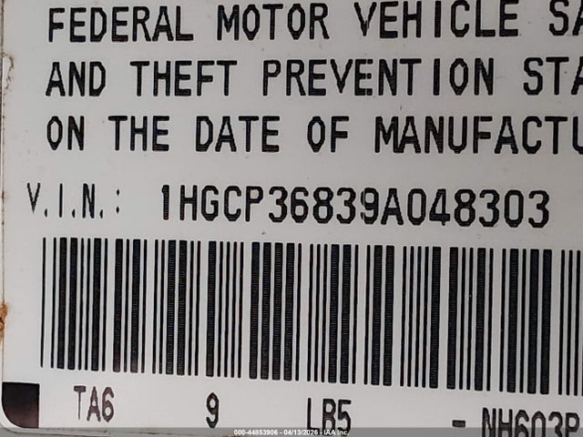 HONDA ACCORD 3.5 EX-L - 9