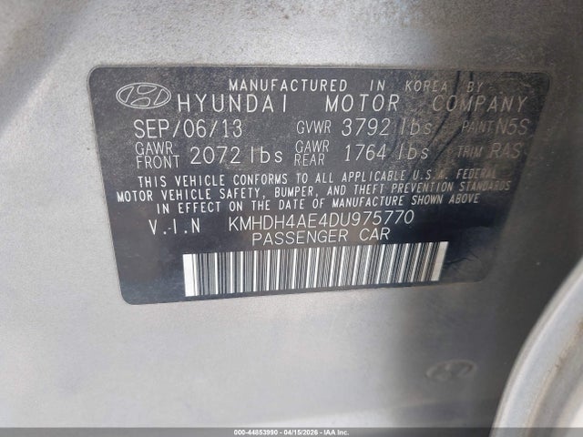 HYUNDAI ELANTRA GLS - 9