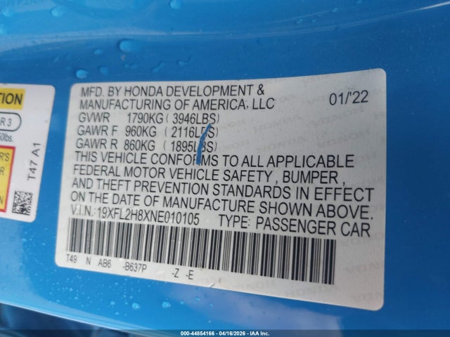 HONDA CIVIC SPORT - 9