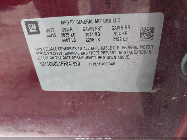 CHEVROLET MALIBU 1LT - 9