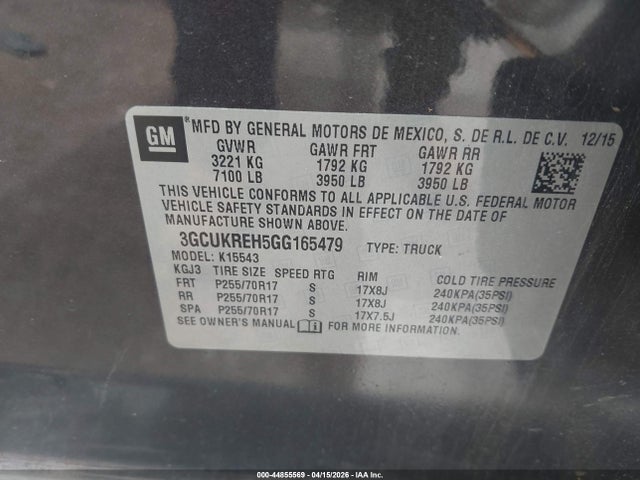 CHEVROLET SILVERADO 1500 1LT - 9