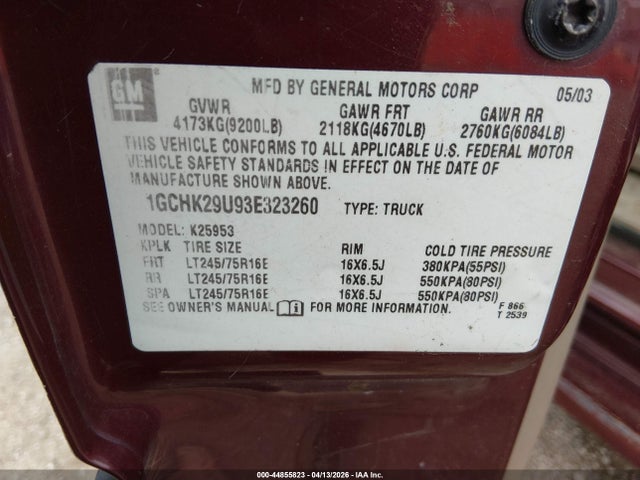 CHEVROLET SILVERADO 2500HD LS - 9