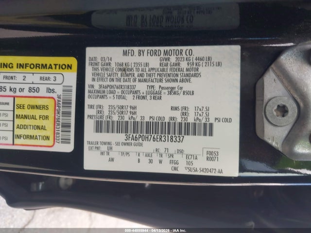 FORD FUSION SE - 9