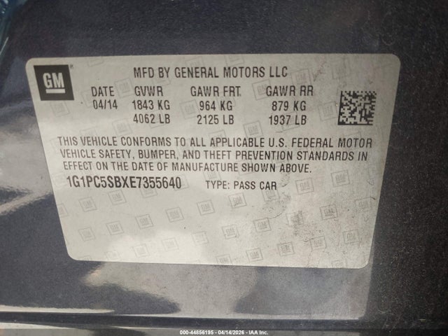 CHEVROLET CRUZE 1LT AUTO - 9