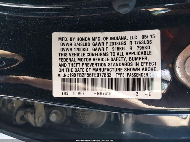 2015 Honda CIVIC LX 照片 9