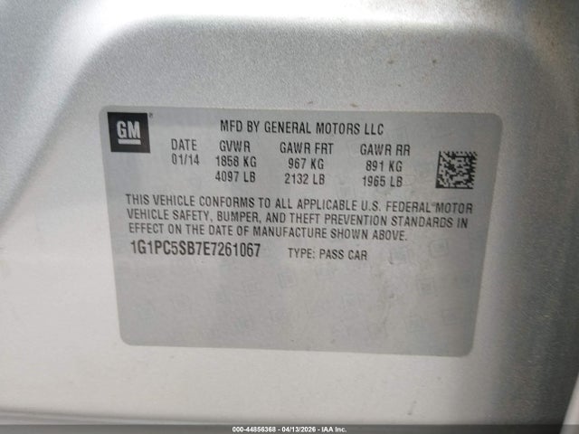 CHEVROLET CRUZE 1LT AUTO - 9