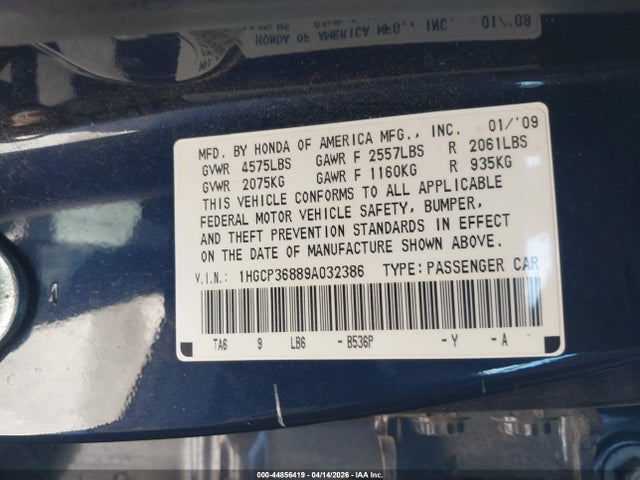 HONDA ACCORD - 9