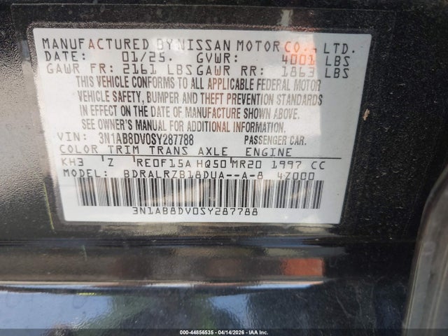 NISSAN SENTRA SR - 9