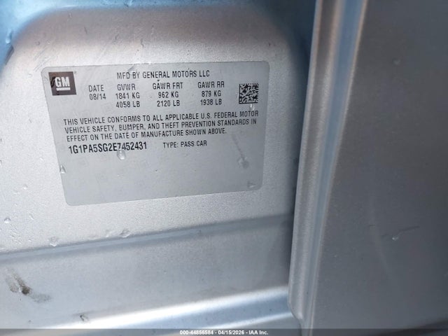 CHEVROLET CRUZE LS AUTO - 9