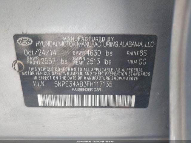 HYUNDAI SONATA LIMITED 2.0T - 9