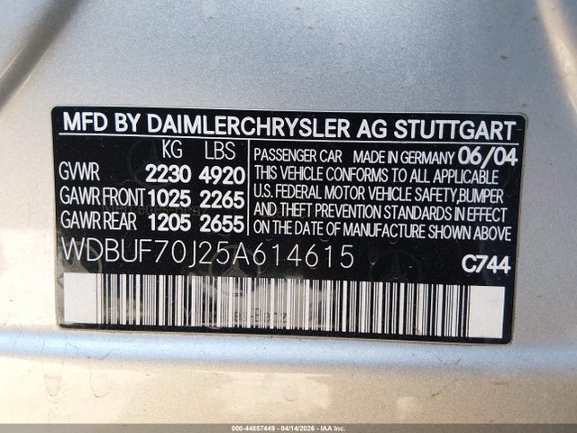 MERCEDES-BENZ E-CLASS - 9