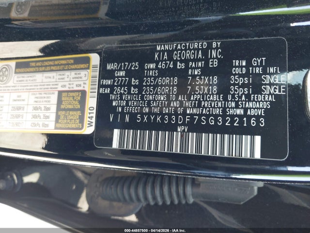 2025 KIA SPORTAGE EX 9
