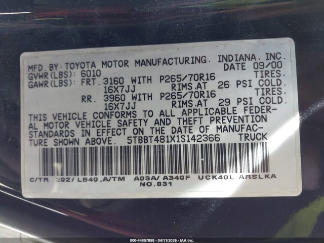 TOYOTA TUNDRA - 9