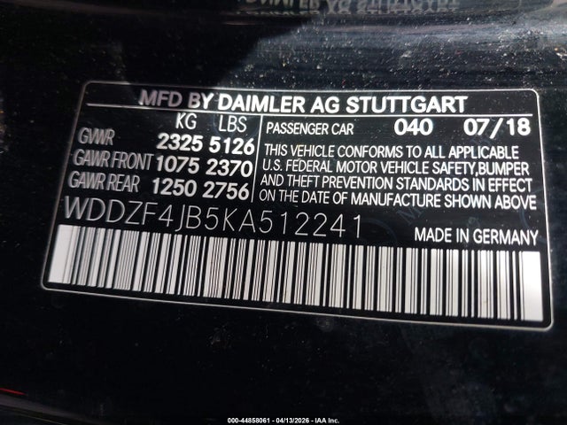 MERCEDES-BENZ E-CLASS - 9