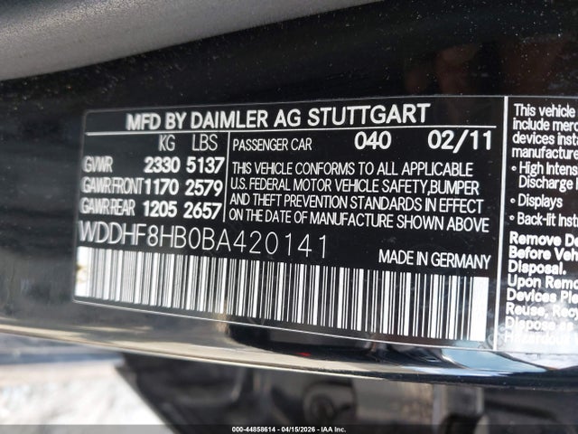 MERCEDES-BENZ E-CLASS - 9