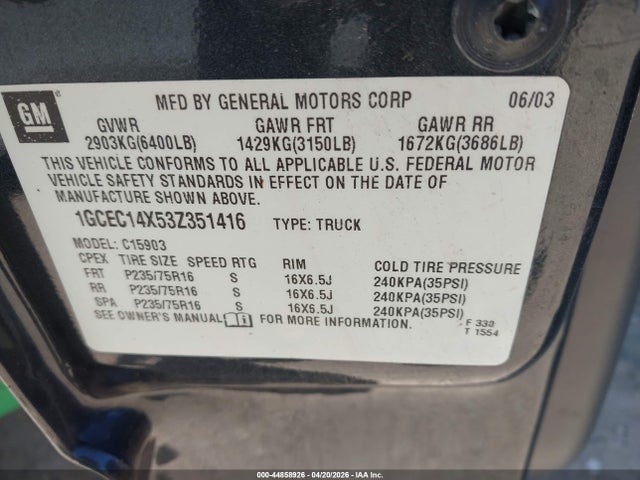 CHEVROLET SILVERADO 1500 - 9