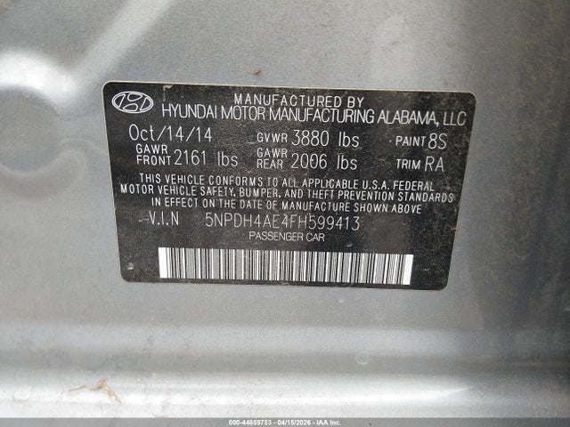 HYUNDAI ELANTRA SE - 9