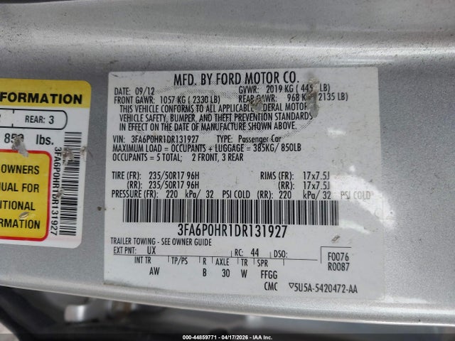 FORD FUSION SE - 9
